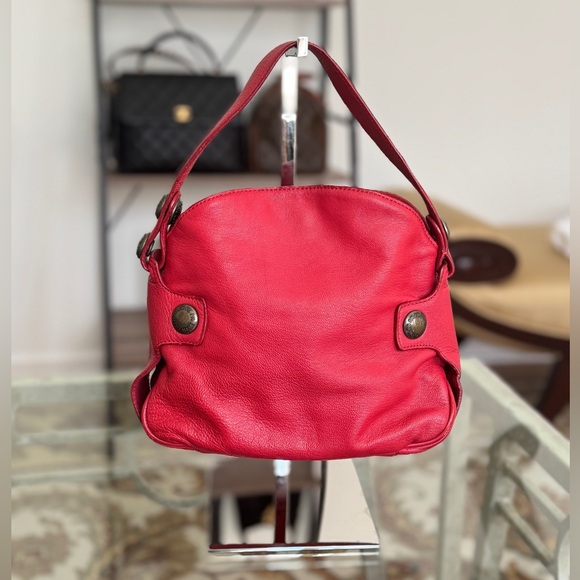 Marc‎ Jacobs Red Leather Small Handbag. - Picture 1 of 7